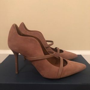 Malone Souliers 85mm Maureen Suede Pump